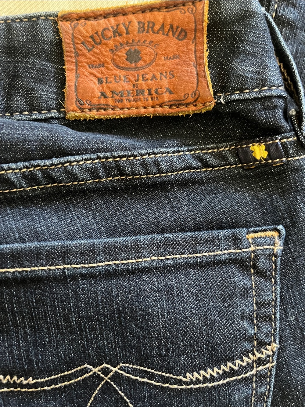 Lucky Brand Dark Blue Bootcut Jeans - Picture 4 of 7
